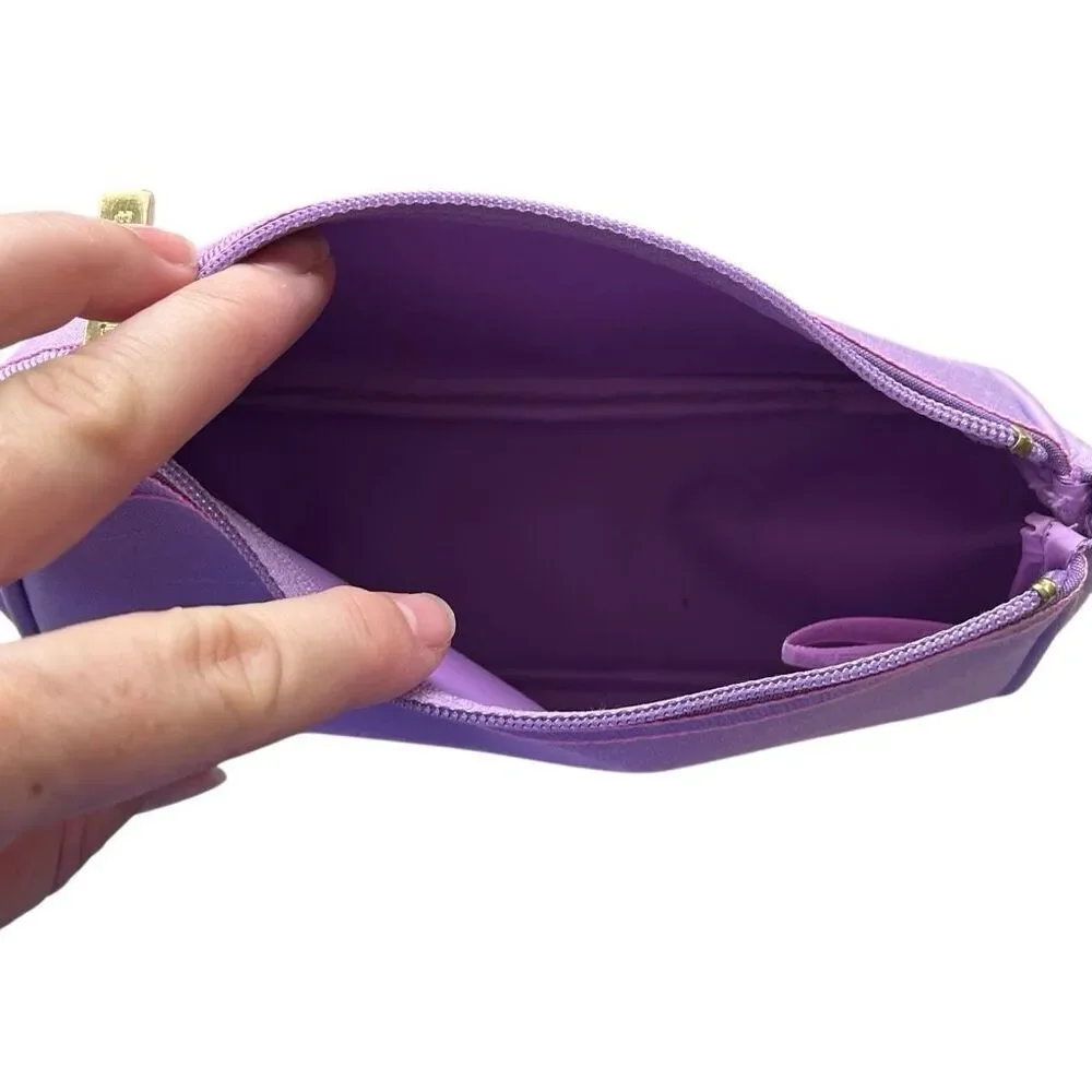Estee Lauder, small purple cosmetic pouch